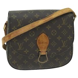 Louis Vuitton-LOUIS VUITTON Monogram Saint Cloud GM Shoulder Bag M51242 LV Auth 64944-Monogram