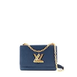 Louis Vuitton-LOUIS VUITTON  Handbags T.  leather-Navy blue