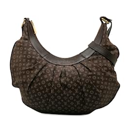 Louis Vuitton-Brown Louis Vuitton Monogram Idylle Rhapsodie MM Crossbody Bag-Brown