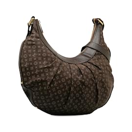 Louis Vuitton-Brown Louis Vuitton Monogram Idylle Rhapsodie MM Crossbody Bag-Brown