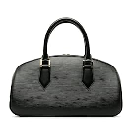 Louis Vuitton-Bolsa Louis Vuitton Epi Jasmine Preta-Preto