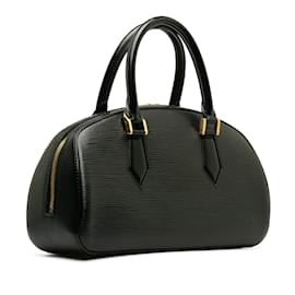 Louis Vuitton-Bolsa Louis Vuitton Epi Jasmine Preta-Preto