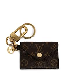 Louis Vuitton-Brown Louis Vuitton Monogram Kirigami Bag Charm And Key Holder-Brown