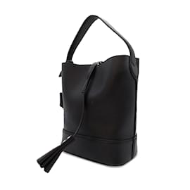 Louis Vuitton-Black Louis Vuitton Cuir Nuance NN14 PM Bucket Bag-Black