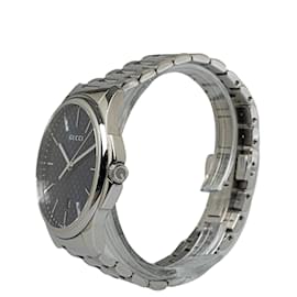 Gucci-Silver Gucci Quartz Stainless Steel Diamante G-Timeless Watch-Silvery