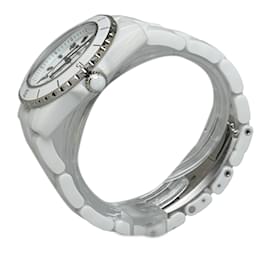 Chanel-White Chanel J12 watch-White