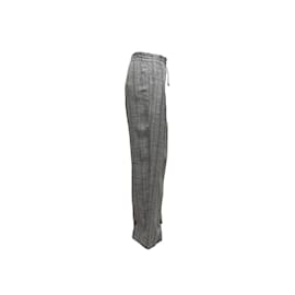 Hermès-Calça Hermes cinza de perna larga tamanho UE 52-Cinza