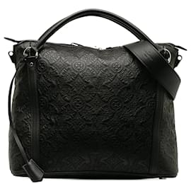 Louis Vuitton-Cartera negra Louis Vuitton con monograma Antheia Ixia PM-Negro