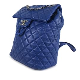 Chanel-Sac à dos Chanel Urban Spirit bleu-Bleu