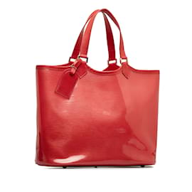 Louis Vuitton-Rote Louis Vuitton Epi Plage Lagoon Bay GM-Einkaufstasche-Rot