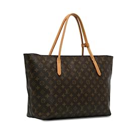 Louis Vuitton-Sac cabas marron Louis Vuitton Monogram Raspail GM-Marron