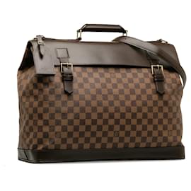 Louis Vuitton-Brown Louis Vuitton Damier Ebene West End PM Travel Bag-Brown
