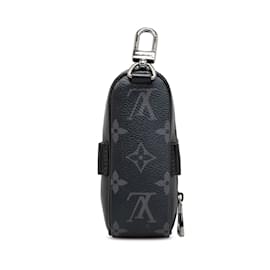 Louis Vuitton-Custodia nera per palline da golf Louis Vuitton Monogram Eclipse Andrews-Nero