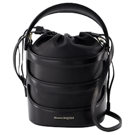 Alexander Mcqueen-Rise Bag - Alexander McQueen - Leder - Schwarz-Schwarz