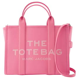 Marc Jacobs-The Medium Tote - Marc Jacobs - Cuir - Rose-Rose