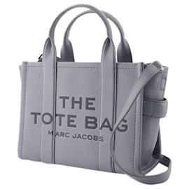 Marc Jacobs-The Small Tote - Marc Jacobs - Cuero - Gris-Gris