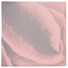 Alexander Mcqueen-Skull Scarf - Alexander McQueen - Silk - Multicolor-Other,Python print