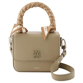 Amiri-Bandana Micro Bag - Amiri - Leder - Beige-Braun,Beige