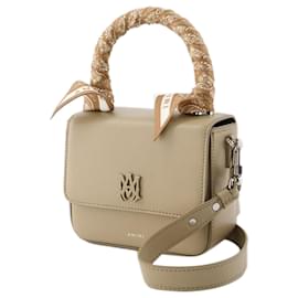 Amiri-Bandana Micro Bag - Amiri - Leder - Beige-Braun,Beige