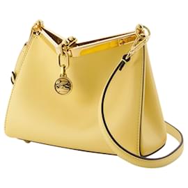 Etro-Sac Hobo Vela - Etro - Cuir - Jaune-Marron