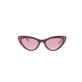 Miu Miu-MIU MIU Sonnenbrille T.  Plastik-Rot