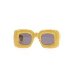 Loewe-LOEWE Lunettes de soleil T.  plastique-Jaune