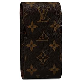 Louis Vuitton-Louis Vuitton Brown Monogram Cigarette Case-Brown