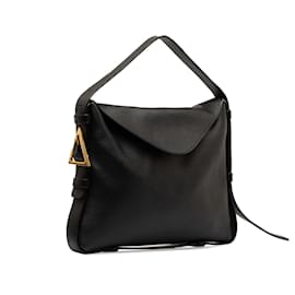Bottega Veneta-Bottega Veneta Black Cradle Shoulder Bag-Black