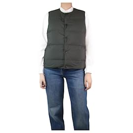 Autre Marque-Grey padded gilet - size M-Grey