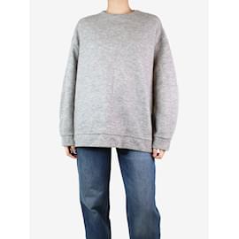 Autre Marque-Graues Sweatshirt aus Kaschmirmischung – Größe UK 10-Grau