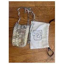 Paco Rabanne-Bag  mini 1969-Silvery,Golden