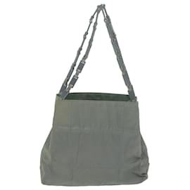 Prada-Prada Tote Bag Nylon Khaki Auth 65507-Caqui