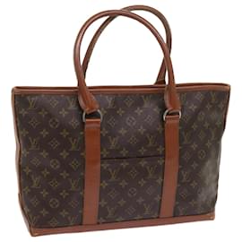 Louis Vuitton-LOUIS VUITTON Monogram Sac Weekend PM Tote Bag M42425 Auth LV 65116-Monogramme