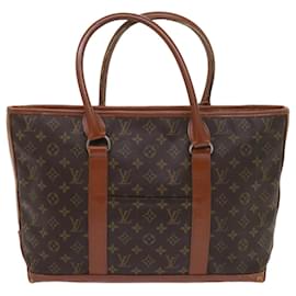 Louis Vuitton-LOUIS VUITTON Monogram Sac Weekend PM Tote Bag M42425 LV Auth 65116-Monogramm