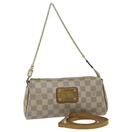 Louis Vuitton-LOUIS VUITTON Damier Azur Eva Shoulder Bag 2way N55214 LV Auth 64896-Other