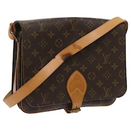 Louis Vuitton-LOUIS VUITTON Monogram Cartouchiere GM Shoulder Bag M51252 LV Auth yk10380-Monogram