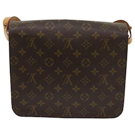 Louis Vuitton-LOUIS VUITTON Monogram Cartouchiere GM Shoulder Bag M51252 LV Auth yk10380-Monogram