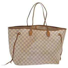 Louis Vuitton-LOUIS VUITTON Damier Azur Neverfull GM Tote Bag N41360 LV Auth yk10181-Autre