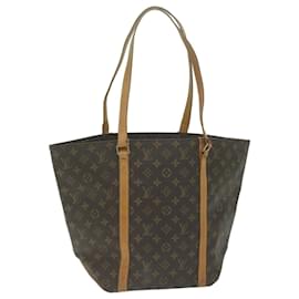 Louis Vuitton-LOUIS VUITTON Monogram Sac Shopping Tote Bag M51108 LV Auth 65004-Monogram