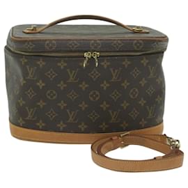Louis Vuitton-Bolsa de mão bonita com monograma LOUIS VUITTON 2maneira M47280 LV Auth ep3141-Monograma