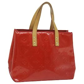 Louis Vuitton-LOUIS VUITTON Monogram Vernis Reade PM Hand Bag Red M91088 LV Auth ep3027-Red