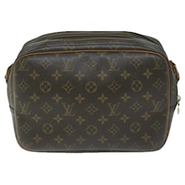 Louis Vuitton-LOUIS VUITTON Monogram Reporter PM Shoulder Bag M45254 LV Auth 64978-Monogram