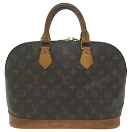 Louis Vuitton-Bolsa de mão M LOUIS VUITTON com monograma Alma M51130 Autenticação de LV 64972-Monograma