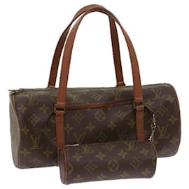 Louis Vuitton-Louis Vuitton Monogram Papillon 30 Borsa a mano vecchio modello M51365 LV Aut 55120-Monogramma