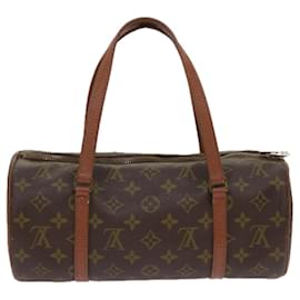 Louis Vuitton-Louis Vuitton Monogram Papillon 30 Bolso de mano modelo antiguo M51365 LV Auth 55120-Monograma