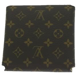 Louis Vuitton-LOUIS VUITTON Monogram Jewelry Case Boîte à bijoux LV Auth ac2650-Monogramme