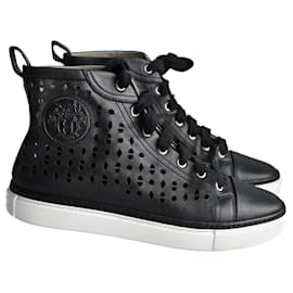Hermès-Unisex Jimmy high-top sneakers-Black