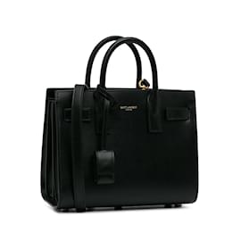 Saint Laurent-Black Saint Laurent Baby Sac De Jour Satchel-Black