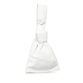 Bottega Veneta-White Bottega Veneta The Mini Twist Handbag-White