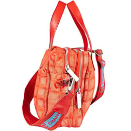 Chanel-Chanel Mini Travel Line Handtasche-Rot